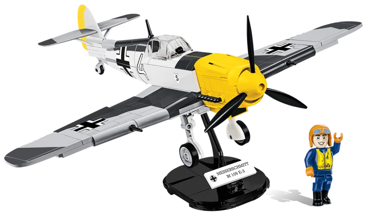 KLOCKI COBI 5727 Samolot Messerschmitt Bf 109 HC WW2 333 EL