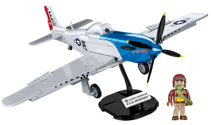 KLOCKI COBI 5719 Samolot Mustang P-51D HC WW2 304 EL.