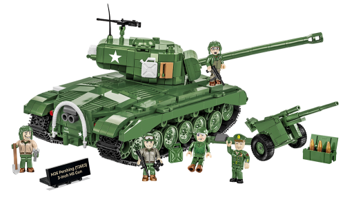 KLOCKI COBI 2563 Czołg M26 Pershing HC WW2 1065 EL.  "EE"