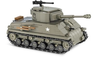 KLOCKI COBI 2711 Czołg M4A3E8 Sherman HC WW2 320 EL