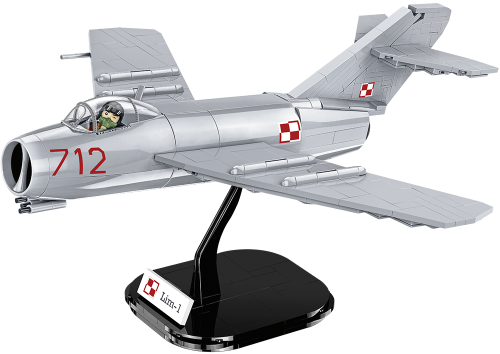 KLOCKI COBI 5822 Samolot Lim-1 Polish Air Force 1952 HC CW 504 EL