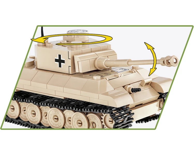 KLOCKI COBI 2713 Czołg PzKpfw V Panther Ausf. G HC WW2 298 EL