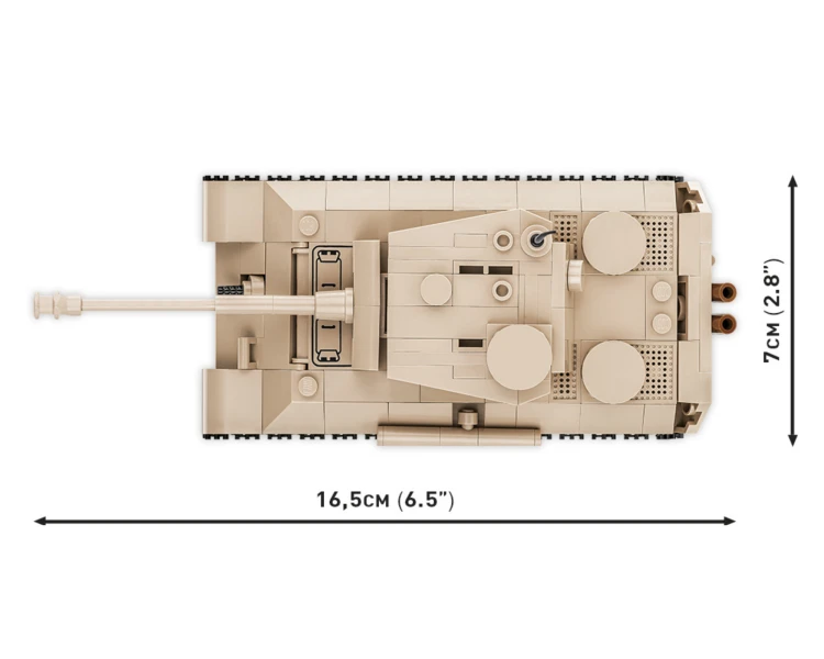 KLOCKI COBI 2713 Czołg PzKpfw V Panther Ausf. G HC WW2 298 EL