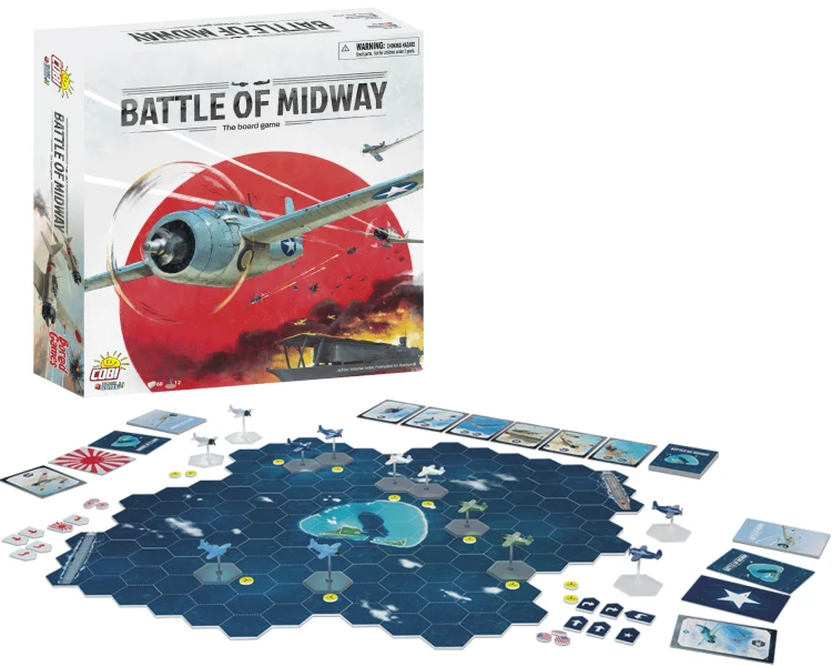 COBI 22105 Gra Planszowa Bitwa o Midway
