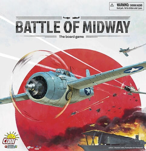 COBI 22105 Gra Planszowa Bitwa o Midway
