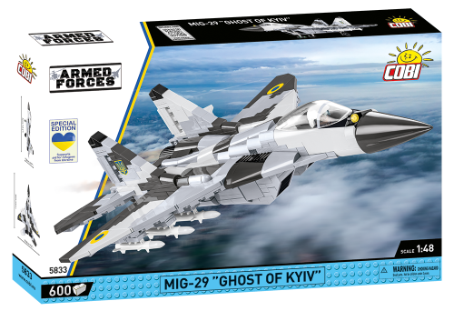 KLOCKI COBI 5833 Samolot Mig-29 "Ghost of Kyiv" AF 600 El.