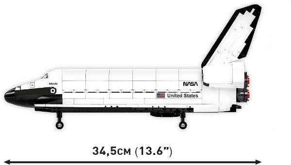 KLOCKI COBI 1930 Wahadłowiec Space Shuttle Atlantis HC 685 EL