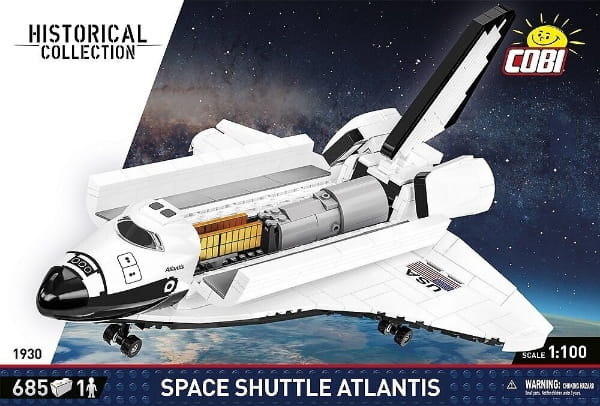 KLOCKI COBI 1930 Wahadłowiec Space Shuttle Atlantis HC 685 EL