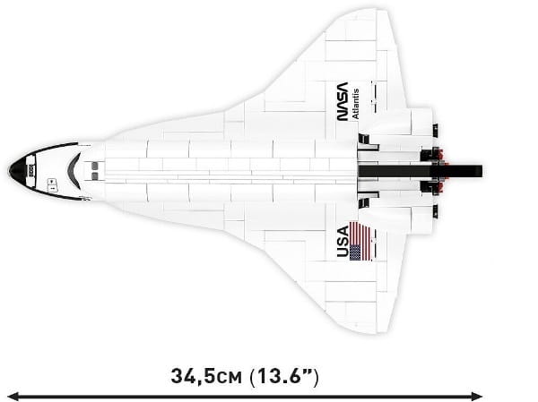 KLOCKI COBI 1930 Wahadłowiec Space Shuttle Atlantis HC 685 EL