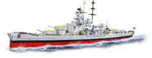KLOCKI COBI 4835 PANCERNIK STATEK OKRĘT GNEISENAU