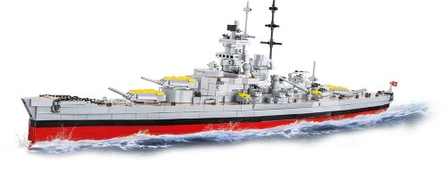 KLOCKI COBI 4835 PANCERNIK STATEK OKRĘT GNEISENAU