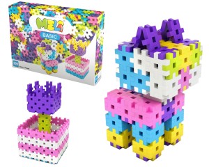 KLOCKI MELI 50025 Basic Pink 300 El.
